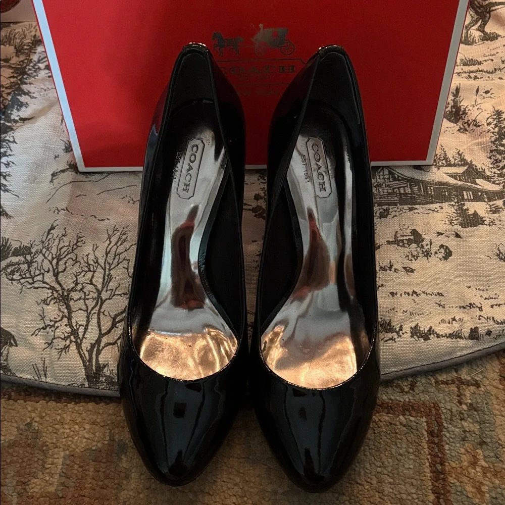 Coach Nala patent leather heel - Picture 2 of 4
